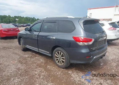 2013 Nissan Pathfinder Sl из США, поврежденный, VIN 5N1AR2MNXDC680307